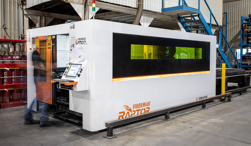 Ermaksan Fibermak Raptor 2D fibre laser cutter at Prototier-1