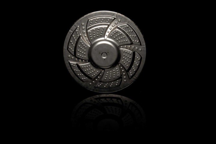Precision metal part produced at Prototier-1
