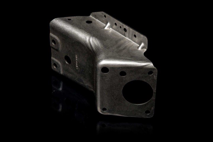 Precision metal part produced at Prototier-1