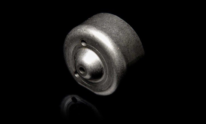 Precision metal part produced at Prototier-1